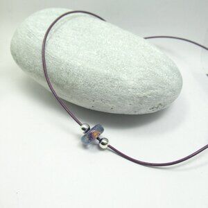 Dichroic Bead necklace